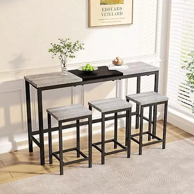 Modern Design Kitchen Dining Table Set1 Table With 3 Stools • $230.45