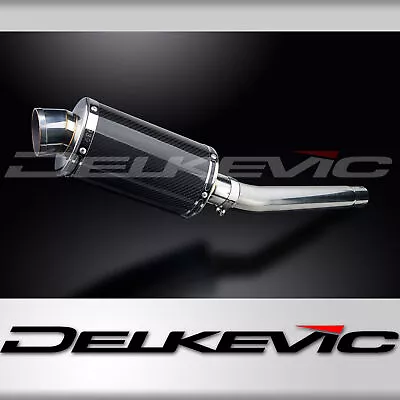 Suzuki GSX-R1000 2005-2006 Slip On 9  Oval Carbon Exhaust Muffler Kit • $283.99