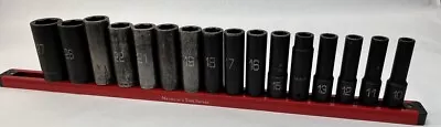 Matco 16 Piece Metric Deep Impact Socket Set 10-27 *Read Description (HE1038693) • $107.56