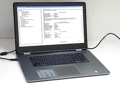 Dell Inspiron 15-7568 I7-6500U 2.5GHz 4GB RAM FullHD Touchscreen Backlit KB • $119