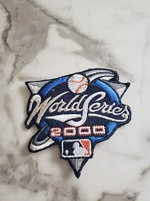 New York Yankees Vs New York Mets 2000 World Series Logo Jersey Sleeve Patch • $9.99