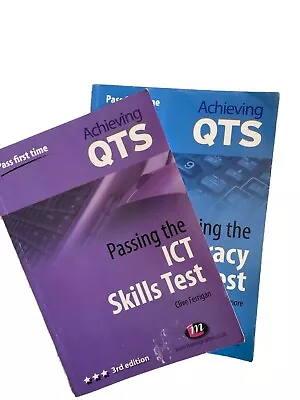 QTS - Passing The ICT Skills Test & Numercy Test Books • £6.99