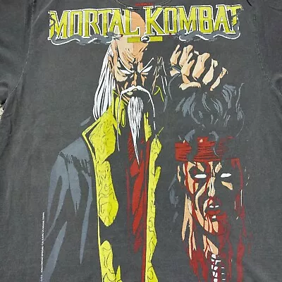 Mortal Kombat VintageRush Modern Boot XL Shang Tsung Liu Kang AOP Fatality Shirt • $103.50