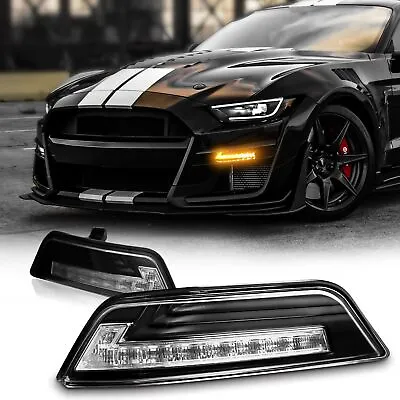 Ford Mustang Replacement Front Turn Signals For 2015-2017 Sequential Clear • $219.99
