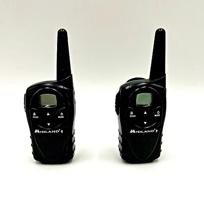 Pair Of Midland LXT110 Two Way Radios (2) • $12.99