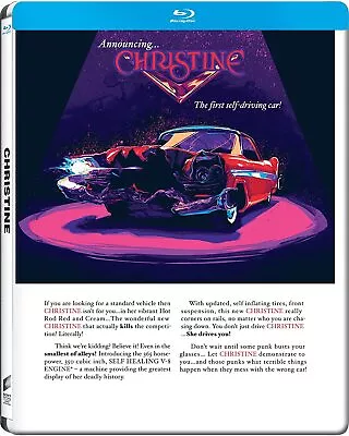 New Steelbook Christine (1983) (Blu-ray) • $13