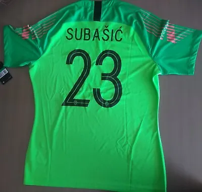 CROATIA Nike Football Home SHIRT Trikot Jersey WORLD CUP 2018 Russia SUBASIC L • $147