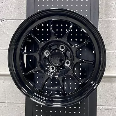 15  Hart Style Flow Forged Black Rims Wheels 4x100 Fits Honda Acura 4 Lug • $495