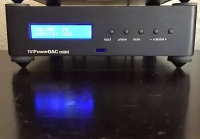 Wadia 151PowerDAC Mini Integrated (Pre+Power) Amplifier-Black • $860