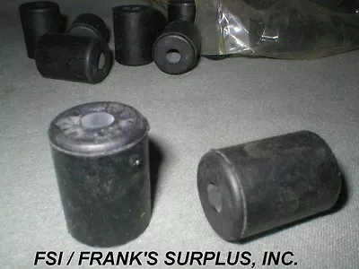 2 M151 A2 M151A2 NOS WINDSHIELD RUBBER SHOCK BUMPERS 11644886 ~Bid Is For TWO~ • $6.49
