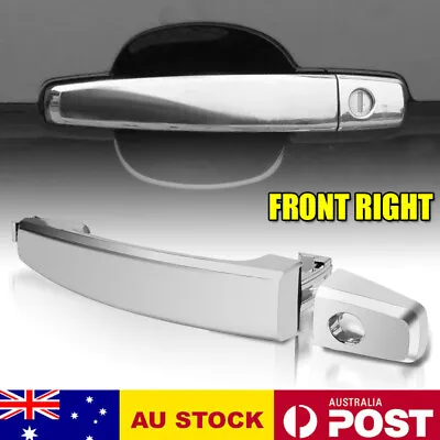 Front RH RHS Right Chrome Outer Door Handle Key Hole For Holden Captiva 06-2018 • $20.85