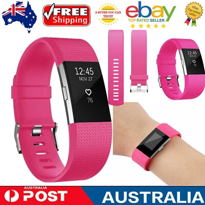 $7.99 • Buy For Fitbit Charge 2 Bands Various Replacement Wristband Watch Strap Bracelet AUS