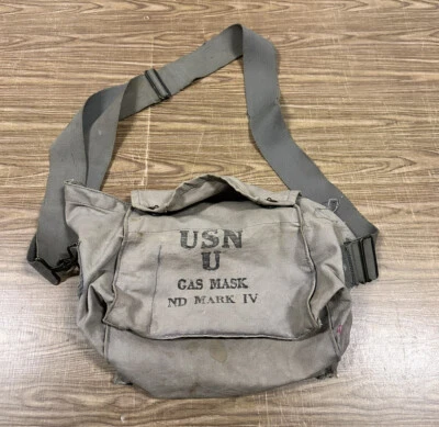 $19.99 • Buy USN U Gas Mask ND Mark IV BAG ONLY!