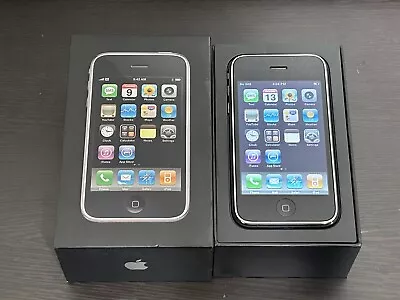 Apple IPhone 3G GSM Unlocked 16GB Black Extremely RARE IOS 2.0 With Box • $9.50