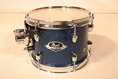Pearl Export 8x10 Rack Tom Drum Blue Sparkle • $118.99