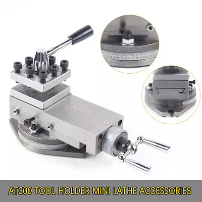 1*AT300 Lathe Tool Post Assembly 80mm Stroke Metal Accessories Part Equipment • $116.85