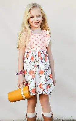 NWT Girls Matilda Jane Dream Chasers Flutter Away Dress Size 2 NEW • $34.95