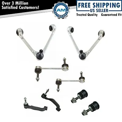 Control Arms Tie Rods Sway Bar Links Front Set Of 8 For  00-02 Jaguar S-Type • $147.45