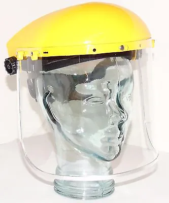 £12.99 • Buy ESENO Clear Grinding Mask Screen Face Visor Shield Flip Up Brow Guard Adjustable