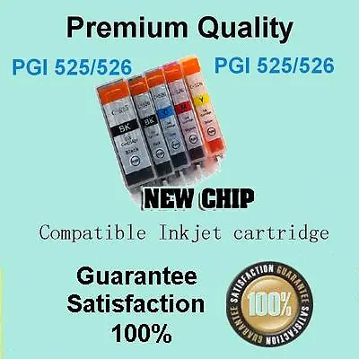 15 Compatible Canon PGI525BK CLI526 Ink Cartridges For CANON Pixma MX715 885 895 • $16.99