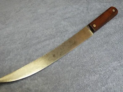 Vintage LAMSON GOODNOW  MFG CO.  Butcher Knife 6280M  17 Inch  Made In USA • $29.99