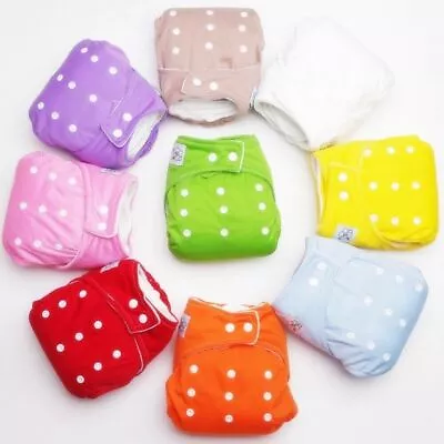 $6.29 • Buy Brand New  Modern Reusable Baby Cloth Adjustable  Nappies Diapers Bulk Nappy Syd