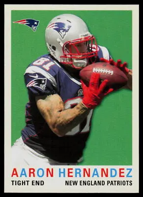 2013 Topps Archives #184 Aaron Hernandez New England Patriots • $1.85