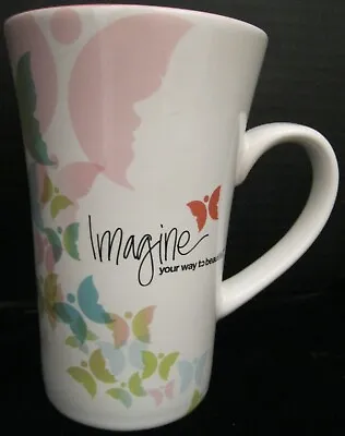 Mary Kay Imagine Your Way To Beautiful Seminar 2011 Coffee / Tea Mug Butterflies • $14.99