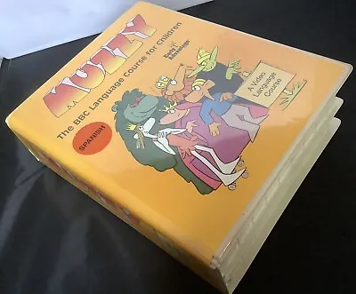 Muzzy The BBC Language Course For Children Spanish VHS And Cassette Course • $18.99