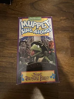 New Vintage Muppet Sing-Alongs - Muppet Treasure Island (VHS 1996) • $5