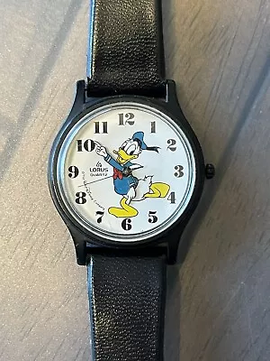 Original Lorus Donald Duck Quartz Watch - Walt Disney Company - V515-8000 • $27.50