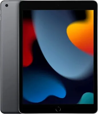 Apple IPad 9 (2021) 10.2  64GB Space Gray Tablet (WiFi + Cellular) - Acceptable • $249.99