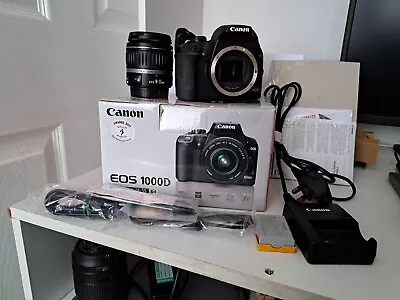 Canon EOS 1000D DSLR Kit With EF-S 18-55mm Lens • £23