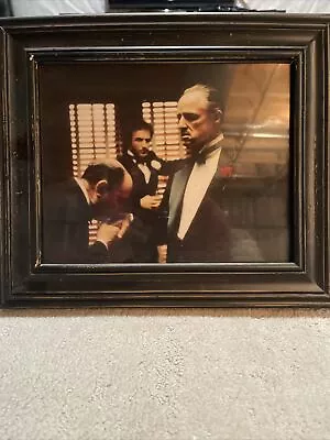 Godfather Movie Still Poster Framed Print Color Marlon Brando  • $15.99