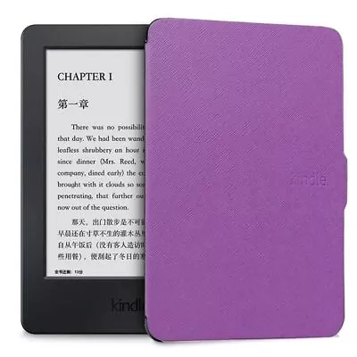 Folio Protective Shell Smart Case Cover PU Leather For Kindle Paperwhite 1/2/3 • $15.39