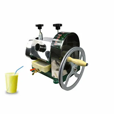 New Manual Sugar Cane Ginger Press Juicer Juice Machine Extractor 150kg/h • $186.15