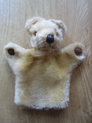 Vintage Merrythought Golden Teddy Bear Hand Puppet • £13.98