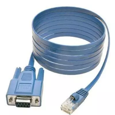 Tripp Lite 6 Ft Rj45 To Db9f Cisco Serial Console Port Rollover Cable - • $29.01