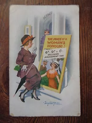 Vintage 'Donald McGill' Postcard Inter-Art Comique Series No. 4426 Posted 1925 • £2.55