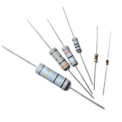 100pcs 150 Ohm Ω 150R 150E 1/8 Watts 1/6W 5% Carbon Film Resistors • $2.74