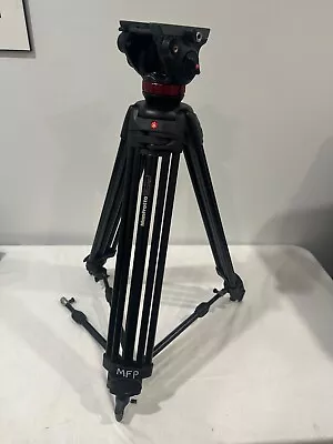 Manfrotto MVH502AH Fluid Head And 546B Tripod System • $400