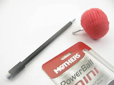 Mothers 05141 PowerBall Mini Metal Polishing Tool - Speed Polisher For Drill • $23.19