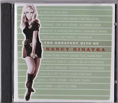 The Greatest Hits Of Nancy Sinatra - 20 Tracks ADD - Ungespielt - Unplayed Disc • £20.46