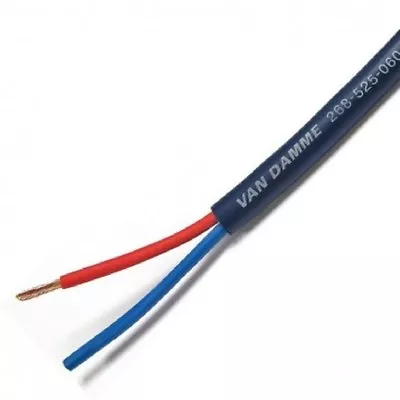 Van Damme BLUE SERIES Studio Grade Speaker Cable 2.5mm - Sold By The Metre • £3.85