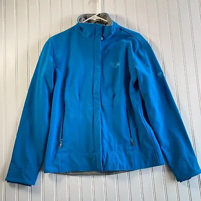 Mountain Hardwear Tech Jacket Blue Fleece Lined Medium • $19.99