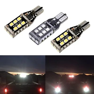 2 White 1 Red 912 921 LED Cargo 3rd Brake Light Bulbs For 1997-2019 F150 F250 • $14.98