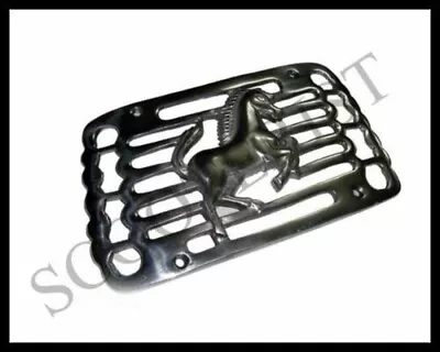 FOR Vespa Vbb Vba 150 125 Super Side Panel Engine Cover Bonnet Grill Horse • $29.44