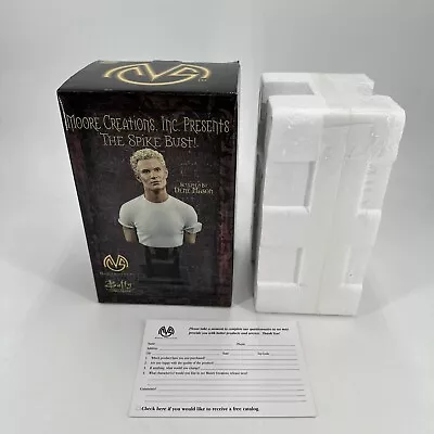 BUFFY THE VAMPIRE SLAYER SPIKE BUST MOORE CREATIONS LTD (Sealed) • $139.95
