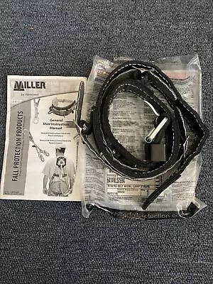 Miller By Honeywell 6414NLS/LBK Miners Nylon Body Belt With 1-3/4-Inch Webbing • $41.95