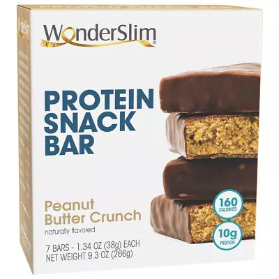 High Protein Snack Bar Peanut Butter Crunch - 150 Calories 10G Pro • $25.90
